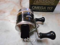 Zebco Omega 113 Vintage with box and instruction Baitcast Reel N1657
