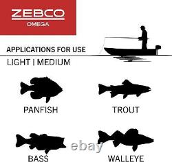 Zebco Omega Pro Spincast Fishing Reel, Size 30 Reel