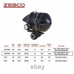 Zebco Omega Pro Spincast Fishing Reel Size 30 Reel Changeable Right or Left-H