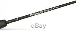 Zebco Omega Pro Spincast Fishing Rod and Reel Combo 6'6 Durable All-metal Reel