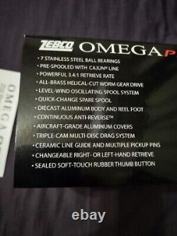 Zebco Omega Pro z02 Spin Cast Reel