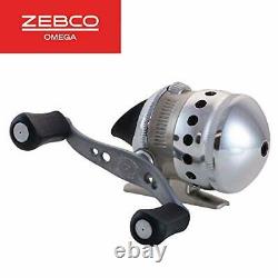 Zebco Omega Spincast Fishing Reel, 7 Bearings (6 + Clutch), Instant Anti-Reverse