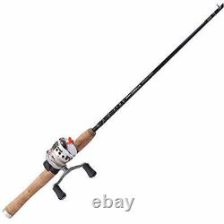 Zebco Omega Spincast Reel and Fishing Rod Combo Natural Cork Rod Handle Insta