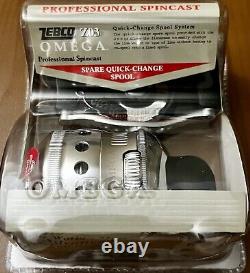 Zebco Omega Z03 Professional Spincast Fishing Reel RH/LH NEW