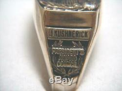 Zebco Presidents Award Council Gold Men's Ring withDiamond given in 2005
