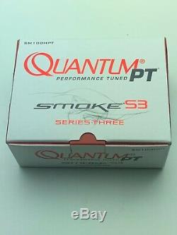 Zebco Quantum PT, SM100HPT Smoke S3 Baitcast Reel 7.31, 10+1 Bearings
