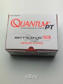 Zebco Quantum PT, SM100SPT Smoke S3 Baitcast Reel 6.11, 10+1 Bearings