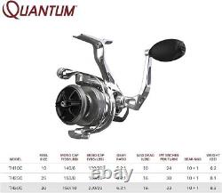 Zebco Quantum Throttle Spinning Fishing Reel, Size 30 Reel