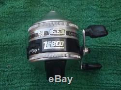 Zebco RHINO TOUGH 33 Spincast Casting Reel Made in USA