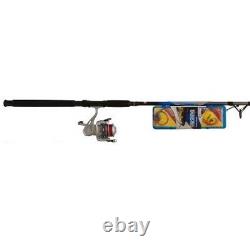 Zebco Ready Tackle Spinning Reel and Fishing Rod Combo, Includes Tackle