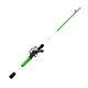 Zebco Roam Baitcast Reel And Fishing Rod Combo, Fiberglass Fishing Pole With