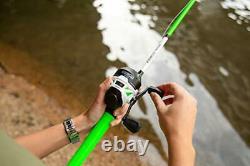 Zebco Roam Spincast Reel & Telescopic Fishing Rod Combo, Extend 18.5-In to 6-Ft