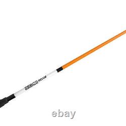 Zebco Roam Spincasting Rod and Reel Combo, 6-Foot 2-Piece Rod, Orange Fishing