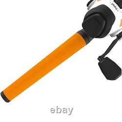 Zebco Roam Spincasting Rod and Reel Combo, 6-Foot 2-Piece Rod, Orange Fishing