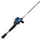 Zebco Slingshot Spincast Reel And Fishing Rod Combo, 5-foot 6-in 2-piece Rod, Bl