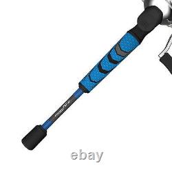 Zebco Spincast Reel and Fishing Rod Combo, Blue Outdoor Sports Fishing