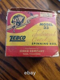 Zebco Spinning 33 Feather touch Control 1958