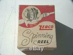 Zebco Vintage 33 Plastic spinnerhead, box & paperwork, very nice unit. Free Ship