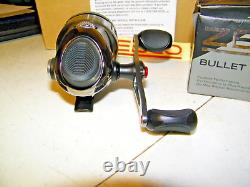 Zebco ZB20 Bullet 9 Ballbearing Spincast Reel In Original Box