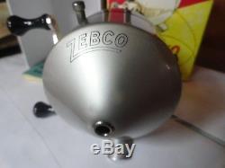 Zebco standard reel with the black spinnerhead the first model very good shape