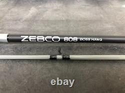 (lot Of 9) Zebco Boss Hawg #808 Bait Casting Rods