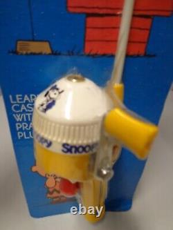 1988 Zebco Snoopy Catch'em Kit Rod & Reel Toujours En Emballage
