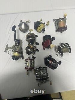 Anciens moulinets de pêche vintage Zebco Ocean City Penn Lot 11