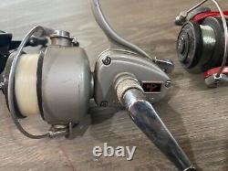 Bobines De Pêche Lot De (11) Daiwa Zebco Shimano Quantum Sportmaster Shakespeare