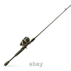 Bullet Spincasting Rod Reel Fishing Combo Durable 8 Guides D’oxyde D’aluminium Nouveau