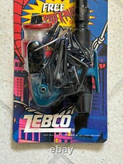 Canne à pêche télescopique Marvel Spider-Man Zebco 1996 + moulinet modèle STSP scellé