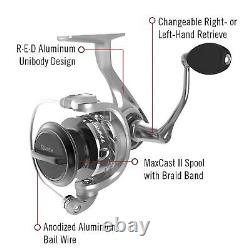 Combo canne à pêche et moulinet Quantum Throttle Spinning