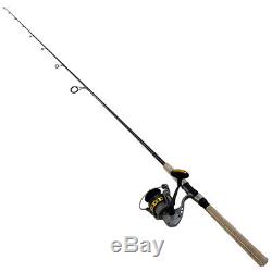 Fin Nor 40 Lethal 7 'spinning Rod & Reel Combo 1pc Pole De Pêche 10-17 # Med Hvy