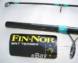 Fin-nor Bait Teaser 8 'fishing Combo Spinning Rod And Reel Nouveau! # Bt60802mh