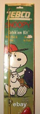Kit de pêche Zebco Snoopy Catch'em canne et moulinet encore dans l'emballage