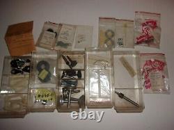 Lot D'assortiments Vintage Zebco Spincasting And Spinning Reel Parts Nos/used