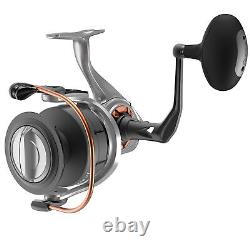 Moulinet de pêche Quantum Reliance Spinning, corps en aluminium durable, droite ou gauche