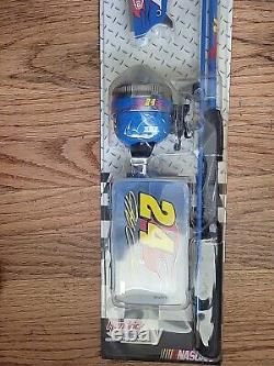 Nouveau moulinet de pêche ZEBCO NASCAR 24 JEFF GORDON RARE 2003 Set Nascar Boîte d'accessoires