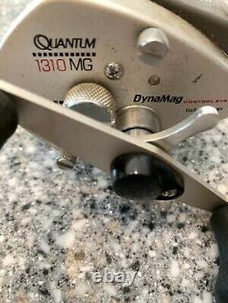 Quantum 1310 Mg Dyna Mag Zebco Fishing Reel Shed Find Pre Owned