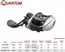 Quantum Energy S3 Bobine De Pêche Baitcast, Taille 100 100 Argent/noir