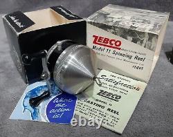 Vintage 1965-1968 Zebco 11 & Zebco 22 Nouveau In Box Made In USA Matching Set