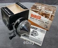 Vintage 1965-1968 Zebco 11 & Zebco 22 Nouveau In Box Made In USA Matching Set