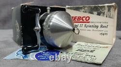 Vintage 1965-1968 Zebco 11 & Zebco 22 Nouveau In Box Made In USA Matching Set