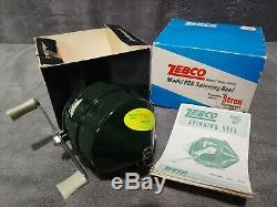 Vintage 1969 Nouveau Inutilisé Titre Original Super Rare Box Zebco 808 Spin Cast Reel USA