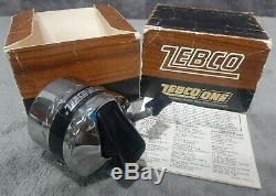 Vintage 1976 Min Dans L'encadré Zebco One Heavy Duty Spincast Reel Très Rare Made In USA