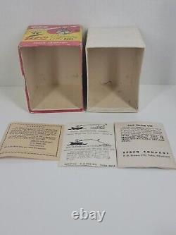 Vintage Zebco 44 Trigger Spin Bobine De Pêche Avec Boîte Et Papiers Vg Cond