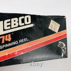 Vintage Zebco 74 Moulinet Nos Nouveau Dans La Boîte