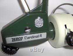Vintage Zebco Cardinal 4 Enrouleur Version 4 Fabriquée En Suède Minty