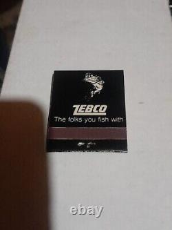 Vintage Zebco Reel Matchbook Faites une offre