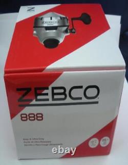 Zebco 2140437 888J Moulinet Spincast avec ligne de 25LB