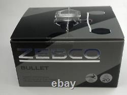 Zebco 2142692 ZB20 Bullet 9 Roulement à billes Moulinet Spincast avec ligne de 6 lb